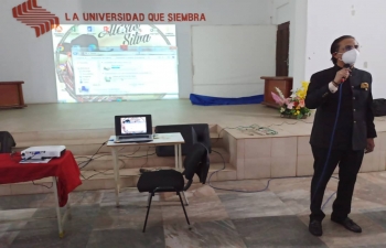 Under AKAM activities, a famous hindi movie was screened at UNELLEZ University in San Fernando, Apure state of Venezuela & was well attended. Amb. Abhishek Singh briefed about various initiatives of the Embassy